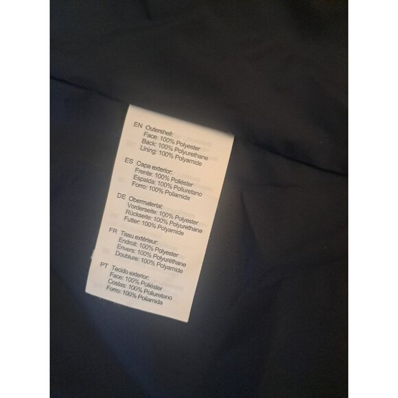 Womens Helly Hansen Welsey Trench Raincoat Hooded Pockets Navy Blue Size S - Picture 7 of 8